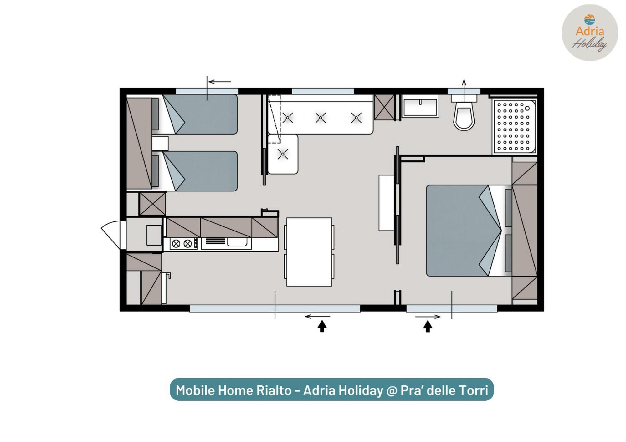 Pra' Delle Torri - Adria Holiday Mobile Homes Caorle Exterior foto